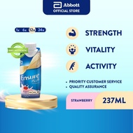 [Bundle of 12] Ensure® Plus Strawberry 237ml