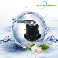 Fiberglass Water Filter Tank Control Valve (FRP Tank) | Aquatek TMF56A Carbon Manual 2.5" Matallic H