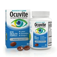 Bausch + Lomb Ocuvite Eye Vitamin & Mineral Supplement  บำรุงสายตา 30เม็ด