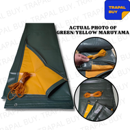 4ft x 6ft ORIGINAL S-400 MARUYAMA RUBBERIZED CAN LAST UP TO 10 YEARS TRAPAL TOLDA LONA TARPAULIN - O