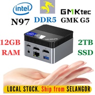 GMKTec G5 Windows Mini PC 12GB DDR5 RAM 2TB SSD Desktop PC Computer Gaming PC Gaming PC Murah CPU