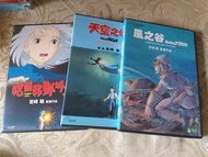 宮崎駿動畫dvd3套
