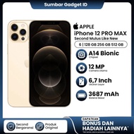 [✅Garansi] Apple Iphone 12 Pro Max [512 Gb] Second Original Fullset