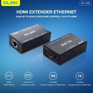 Glink GL-032 1080p HDMI Extender RJ45 Ethernet to 60M (Cat5e/Cat6)
