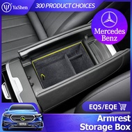 Benz EQE EQS Armrest Box Storage Box Central Control Lower Layer Storage Box Car Modified Accessorie