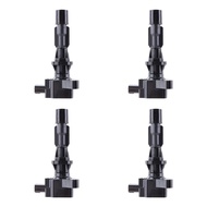 TEMU 4 ชุดคอยล์จุดระเบิด UF540 สำหรับ Mazda 3 ปี 2006-2013, Mazda 6, CX-7 ปี 2007-2012, I4 2.0L 2.3L