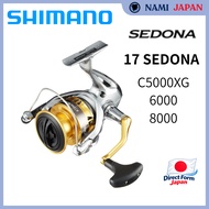 SHIMANO Sedona Spinning Reel 17 Series for Beginners C5000XG/6000/8000