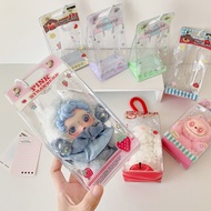 Sweet Girl Transparent Baby Bag Student Outing Drying Baby Bag Cotton Storage Bag Bar Pain Bag