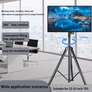 Universal 32-55 Inch Movable Floor TV Stand Triangle TV  Monitor Rostrum Stage电视落地支架显示器架