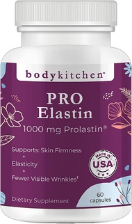 Body Kitchen Pro-Elastin, 1000 mg Elastin Supplement, Help Reduce Signs of Aging, Improved Skin Heal