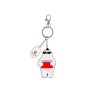 Cartoon Network We Bare Bears PVC Keychain / PVC Rantai Kunci - Ice Bear