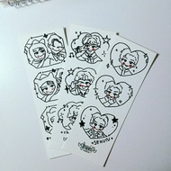 Photostrip doodle photobooth custom art