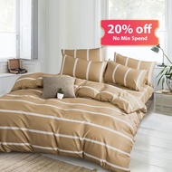 AT&IN Love & Shine MicroXT Fitted Sheet Set | 580TC | 25cm Pocket Height (Super Single / Queen / Kin