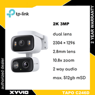 TP-LINK TAPO C246D Indoor/Outdoor Dual Lens Pan/Tilt Security Camera CCTV