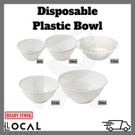 [SG Ready Stock][50Pcs] Disposable Plastic Bowl | High Quality | PP Plastic Bowl [6oz/ 10oz/ 12oz/ 2