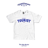 TOURISTS CLUB T-SHIRT WHITE - OVERSIZE