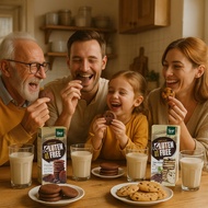 NHF Gluten Free Cookies Biscuit | Certified JAKIM HALAL | Healthy Snacks Low Sugar | Biskut Bebas Gl