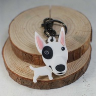 毛小孩在身邊鑰匙圈/牛頭梗/賤狗小身體款