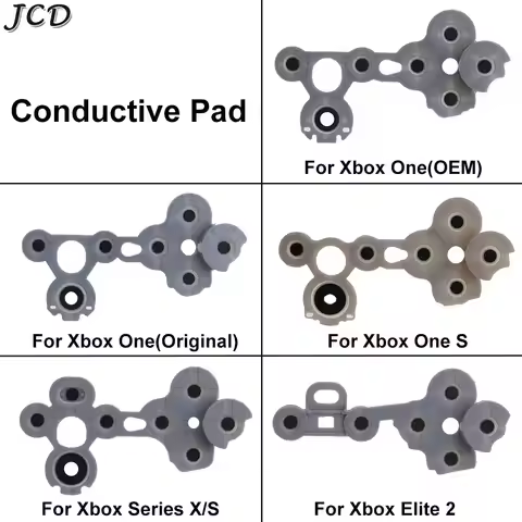 JCD Original Conductive Rubber Button for Microsoft XBox One S Controller D-pad Contact Key Buttons 