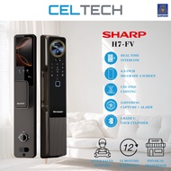 【SHARP】SHARP H7-FV AI FACE ID + PALM VEIN RECOGNITION BANK GRADE RECOGNITION SMART LOCK