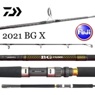 2021 DAIWA BG X Spinning Rod Popping Casting Mekong Fishing Rod 1 YEAR WARRANTY