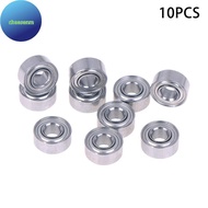 cheesenm 10pcs 683ZZ 3*7*3 Mm Miniature Bearing Chrome Steel 683 ZZ 2Z 683Z Inner Bore 3mm Small Dee