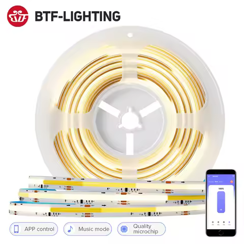 FCOB SPI DIM IC LED Light Strip Addressable 360LEDs 10mm 24V 60W High Density Flexible FOB COB Led L