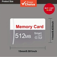 TF flash memory card 128MB/256MB/512MB - Micro SD card compatible with cameras, car audio systems, a