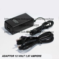Adaptor 12 Volt 1,67 Ampere