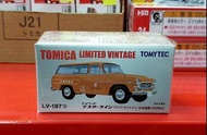 全新 TOMYTEC TOMICA LIMITED VINTAGE LV-187B TOYOPET MASTERLINE 1900 日本通運 62年式