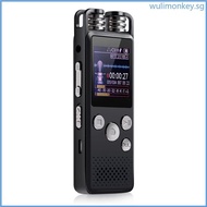 WU Digital Voice Recorder Voice Activated Recorder with Playback  Recording Device for Lectures Meeting Dictaphone