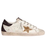 Original✅ GGDB Fashion Trends Distressed Stars Leather Dirty Shoes Mens and Womens Low-top Walking S