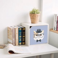 【安閣家】巧拼貓屋 - 擴充有門櫃/收納櫃(貓公爵)