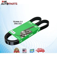 LUCAS FAN BELT FOR NISSAN TEANA 2.5 7PK1701 / TEANA 2.0 6PK1212