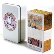 10.3*6 cm Britts Third Eye Tarot in A Tin Box with Guidebook 78Pcs