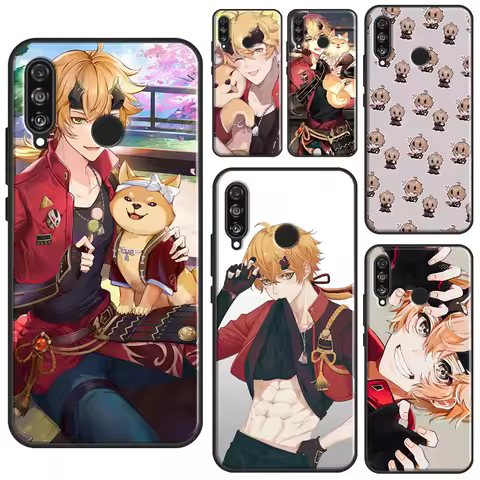 Thoma Genshin Impact Game For Huawei Nova Y70 Y90 Y60 Y72 Y61 Y91 12s 12i 11i 7i 8i 9 10 SE P60 Pro 