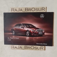 Mercedes leaflet catalog brochure Poster The E Class Mercy E300 E 300 2009