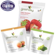 Greenday水果凍乾任選9包組(草莓25g-水蜜桃12g-葡萄18g)