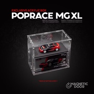「FAST SHIPPING 」POPRACE MG XL KOTAK ACRYLIC Mini GT Acrylic Display Box for 1:64 Diecast Car Model D