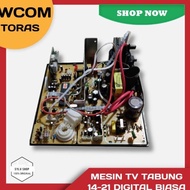 Mesin TV tabung digital/analog/tanpa tuner china WCOM TORAS 14INCH -