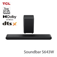 TCL S643W 3.1聲道 Soundbar 3.1 聲道/Dolby Audio