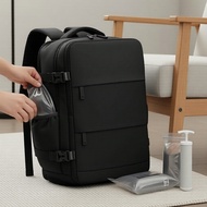 Outdoor Travel Backpack with 16L Vacuum Compression Bag, Wrinkle-Resistant, Pressure-Resistant, Incl