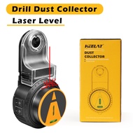 KEELAT 2 In 1 Electric Drilling Dust Collector 360° Laser Level Wall Suction Vacuum Sucker Drill Dus