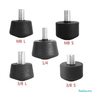 Universal Antislip 3 8 or 1 4 Inches Tripods Monopod Rubber Foot Spikes for Gitzo Tripods Monopod