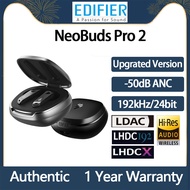 2023 New Arrival Original Edifier NeoBuds Pro 2 Wireless Bluetooth Earbuds TWS 50dB ANC LDAC LHDC 360  Spatial Audio Earphone with Microphone for Samsung