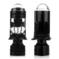 Roadsun máy chiếu H4 mắt kính HD 25000LM 200W bóng đèn LED cho xe ô tô bóng đèn đèn pha ô tô mini H4