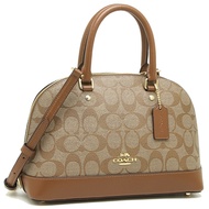 Coach handbag shoulder bag outlet Ladys COACH F27583 IME74 khaki brown