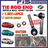 FIS Car Steering Rack End Tie Rod Inner Perodua Myvi D20N Kepala Ball Joint Tayar Kereta Suspension