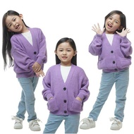 Nakara anak / Cardigan lova eireen/cardigan rajut anak XXL/cardigan outer rib/korea style kids/atasa