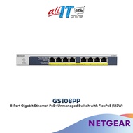 Netgear Gigabit PoE+ Ethernet Switch (GS108PP | GS116PP) Unmanaged Network Switch